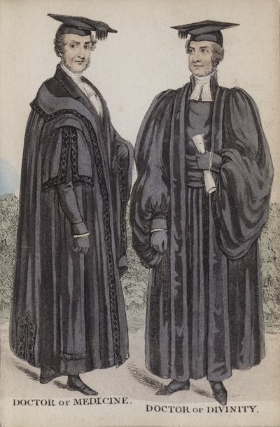 Doktor der Medizin, Doktor der Theologie von English School