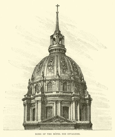 Kuppel des Hôtel des Invalides von English School