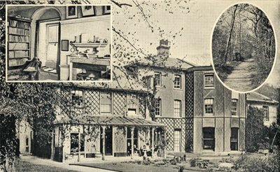 Down House, Downe, Heimat von Charles Darwin (1809-82) ab 1842 von English School