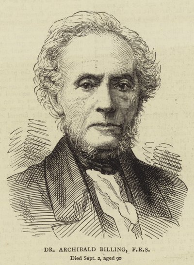 Dr. Archibald Billing, FRS von English School