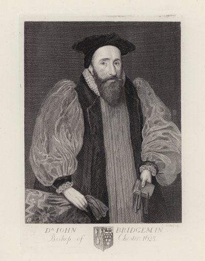 Dr. John Bridgeman, Bischof von Chester von English School