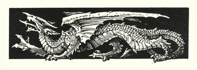 Drache (Gravur) von English School