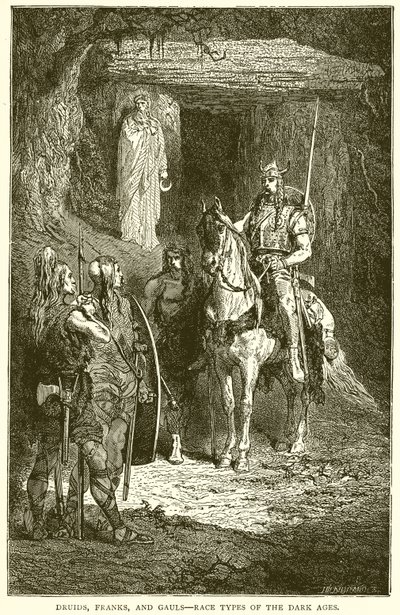 Druiden, Franken und Gallier--Rassentypen des dunklen Zeitalters von English School