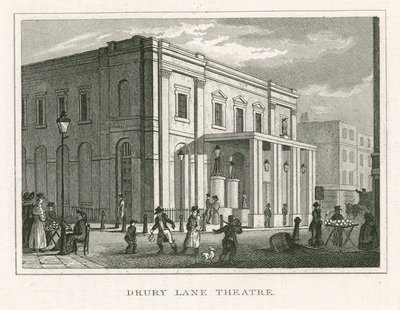 Drury Lane Theatre, London von English School