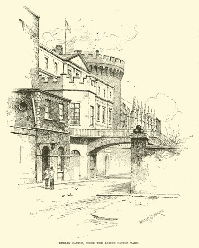 Dublin Castle, vom Lower Castle Yard von English School