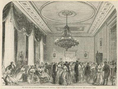 Versammlung der Herzogin von Northumberland von English School