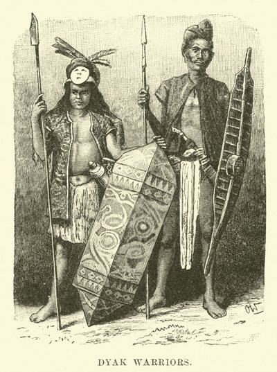Dyak-Krieger von English School