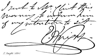 E. Knight von English School