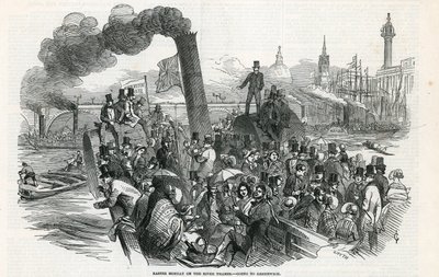 Ostermontag auf der Themse - auf dem Weg nach Greenwich von English School