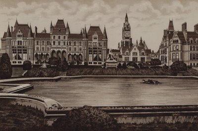 Eaton Hall, Ostfront von English School