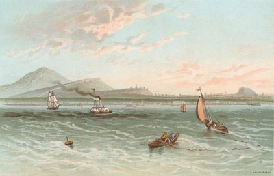 Edinburgh vom Firth of Forth von English School