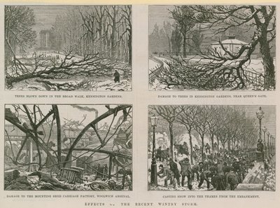Auswirkungen des jüngsten Wintersturms von English School