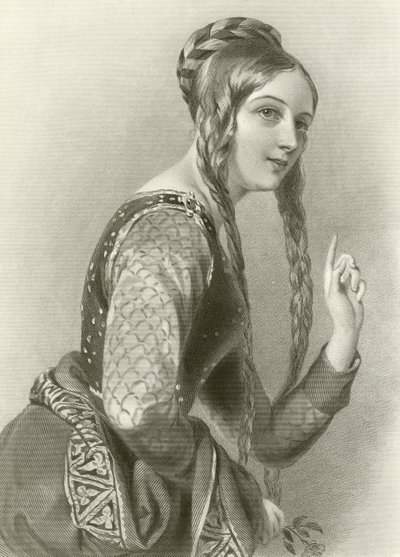 Eleonore von Aquitanien, Königin von König Heinrich II. von English School