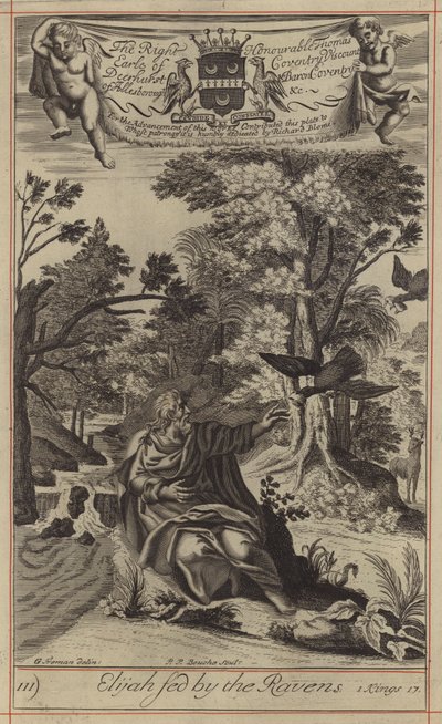 Elia von den Raben gespeist von English School