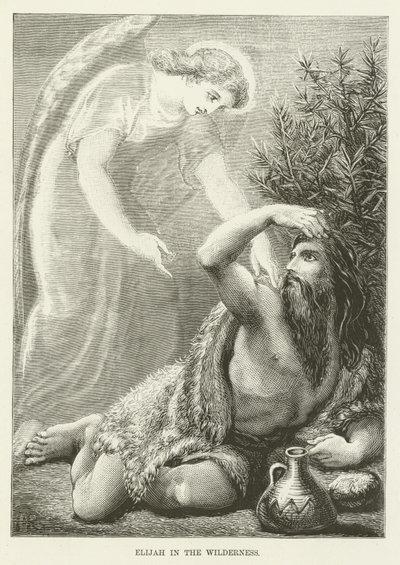 Elia in der Wüste von English School