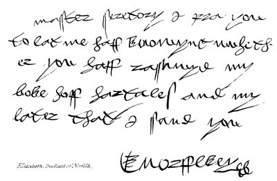 Elizabeth, Herzogin von Norfolk von English School
