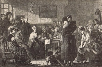 Elizabeth Fry (1780-1845) (Stich) von English School