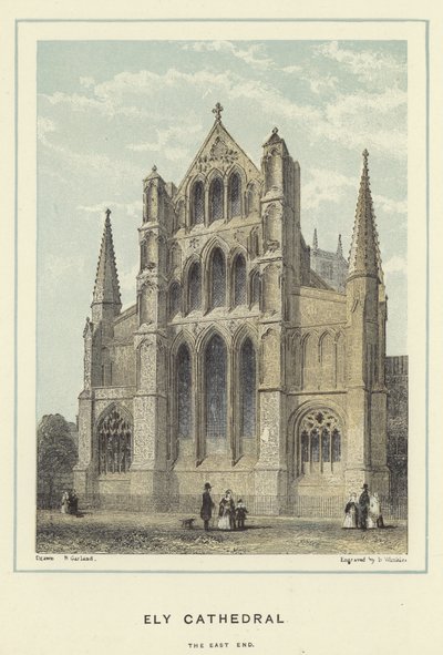 Ely Kathedrale, das Ostende von English School