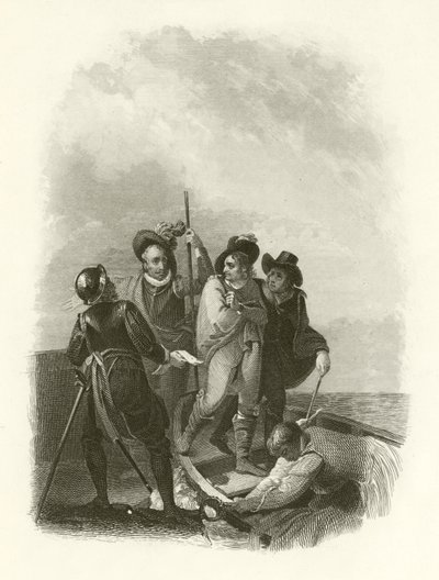 Auswanderung von Cromwell von English School