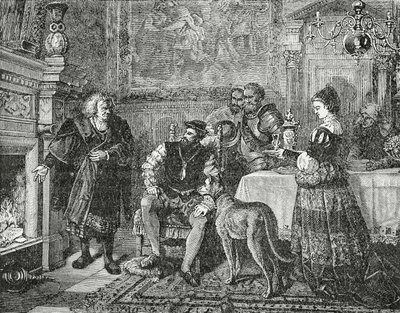 Kaiser Karl V. besucht die Fugger von English School