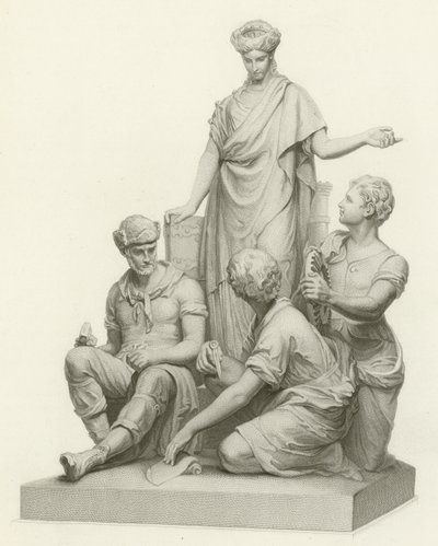 Ingenieurwesen, Albert Memorial, Hyde Park, London von English School