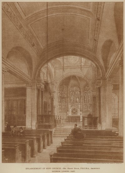Vergrößerung der Kew Kirche von English School