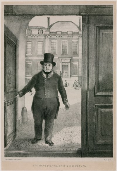 Eingangstor, British Museum von English School