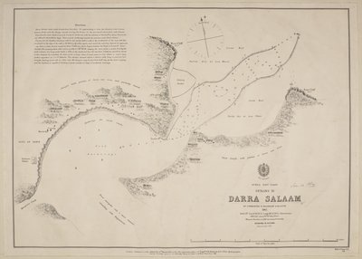 Eingang zu Darra Salaam, von Kommandant R. Bradshaw, HMS Star von English School