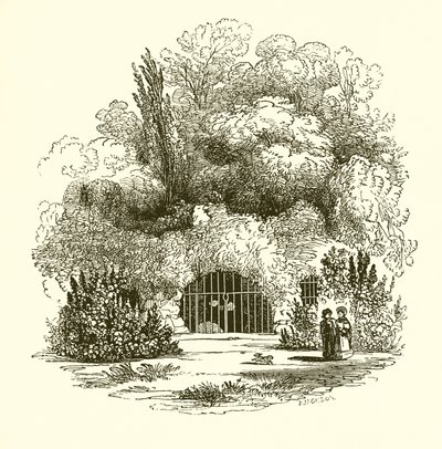 Eingang zur Grotte von Pope von English School