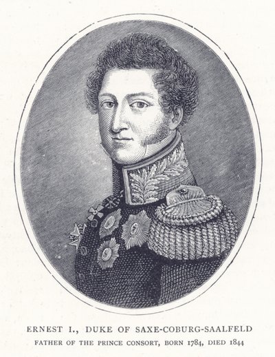 Ernst I., Herzog von Sachsen-Coburg-Saalfeld von English School