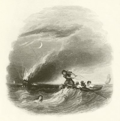 Flucht von Admiral Broderick von English School