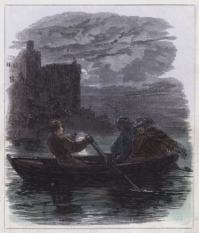 Flucht von James dem Zweiten von English School