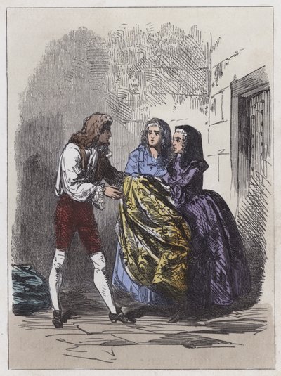 Flucht des Earl of Nithsdale von English School