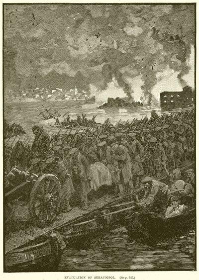 Evakuierung von Sewastopol von English School