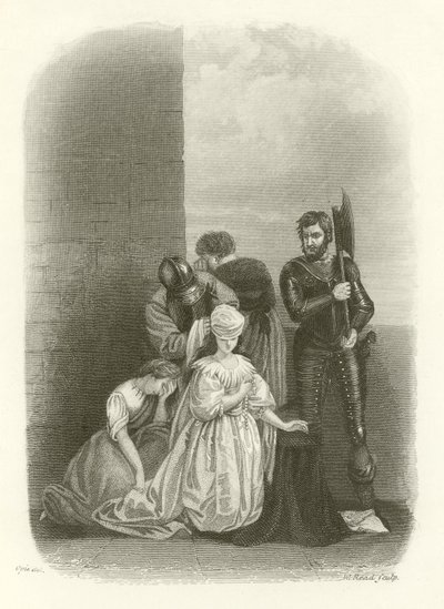 Hinrichtung von Maria Stuart, Königin der Schotten von English School