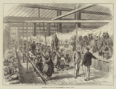 Ausstellung der Künste und Manufakturen in Kiyoto, Japan (Gravur) von English School