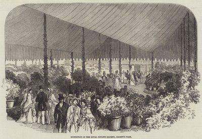 Ausstellung der Royal Botanic Society, Regent
