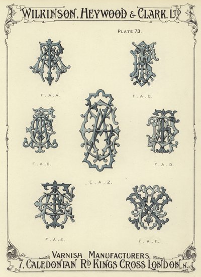 FAA, FAB, FAC, EAZ, FAD, FAE, FAF von English School