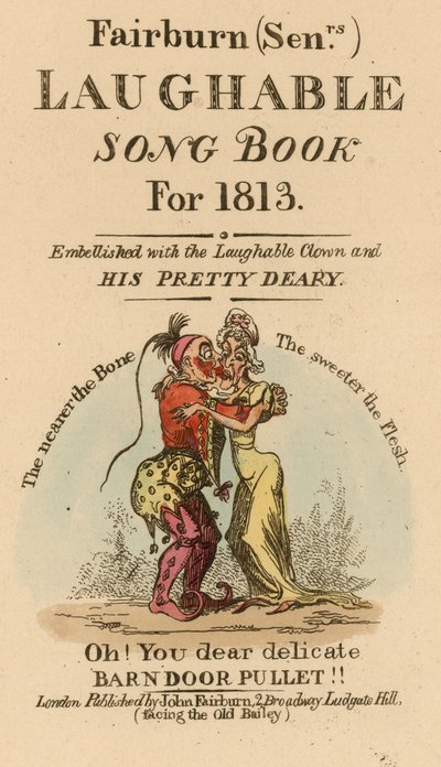 Fairburn seniors Lachbuch für 1813 von English School