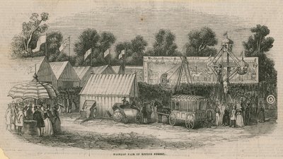 Fairlop-Jahrmarkt im Epping Forest von English School