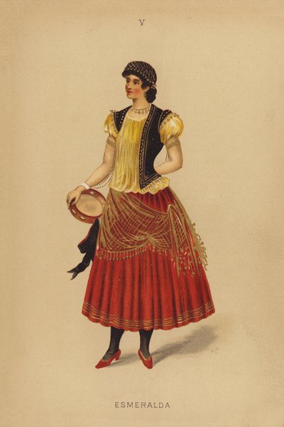 Kostüme für Maskenbälle: Esmeralda von English School