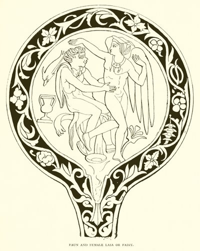Faun und weibliche Lasa oder Fee von English School