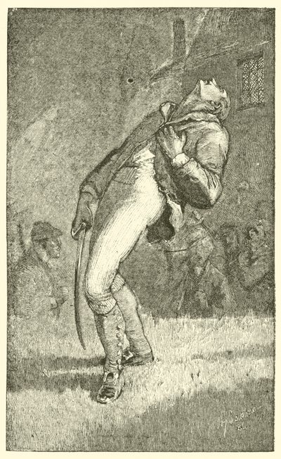 Felix Holt verwundet von English School