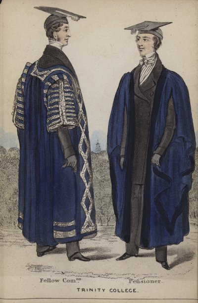 Fellow Commoner, Pensionär, Trinity College von English School