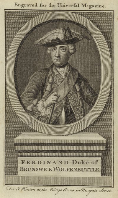 Ferdinand, Herzog von Braunschweig-Wolfenbüttel von English School