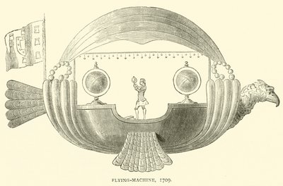 Flugmaschine, 1709 von English School
