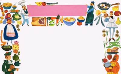 Essen rund um die Welt von English School