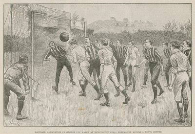 Football Association Challenge Cup Spiel im Kennington Oval von English School