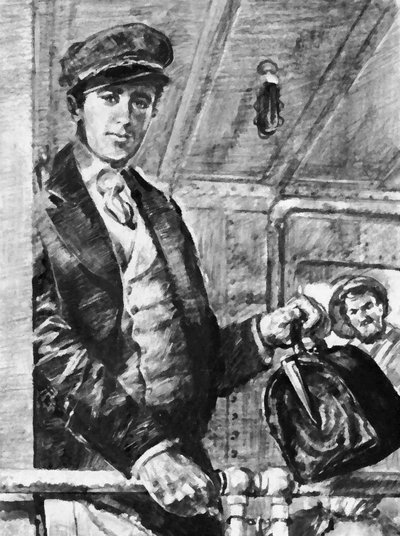Jahrelang segelte Joseph Conrad in der britischen Handelsmarine um die Ozeane der Welt von English School