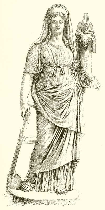 Fortuna (Statue im Vatikan) von English School
